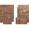 Ekena Millwork 49"W x 24 1/2"H x 1 1/4"D Castle Rock Stacked Stone, StoneWall Faux Stone Siding Panel, Sedona PNU24X48CRSE - alternate 6